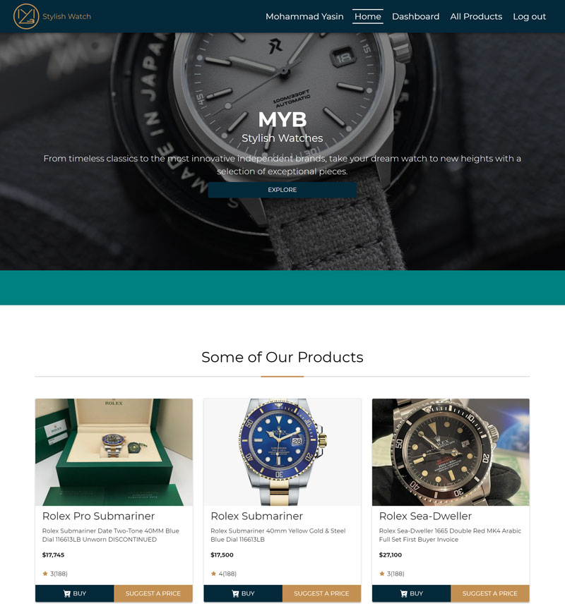 MYB Stylish Watches